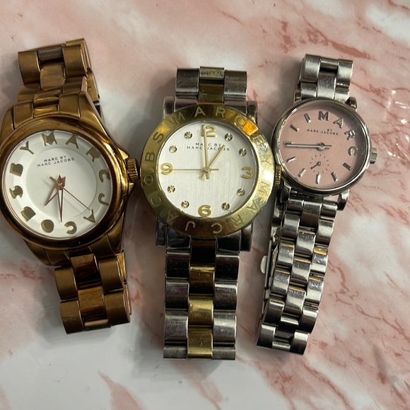 Bundle of 3 Marc Jacobs watches